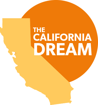 The California Dream logo / large