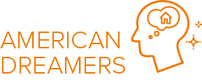 American Dreamers (small header, orange)