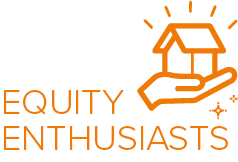 Equity Enthusiasts (small header, orange)
